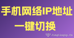 手機網(wǎng)絡IP地址一鍵切換